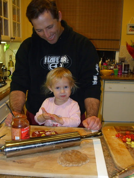 Julia and Dad Cooking