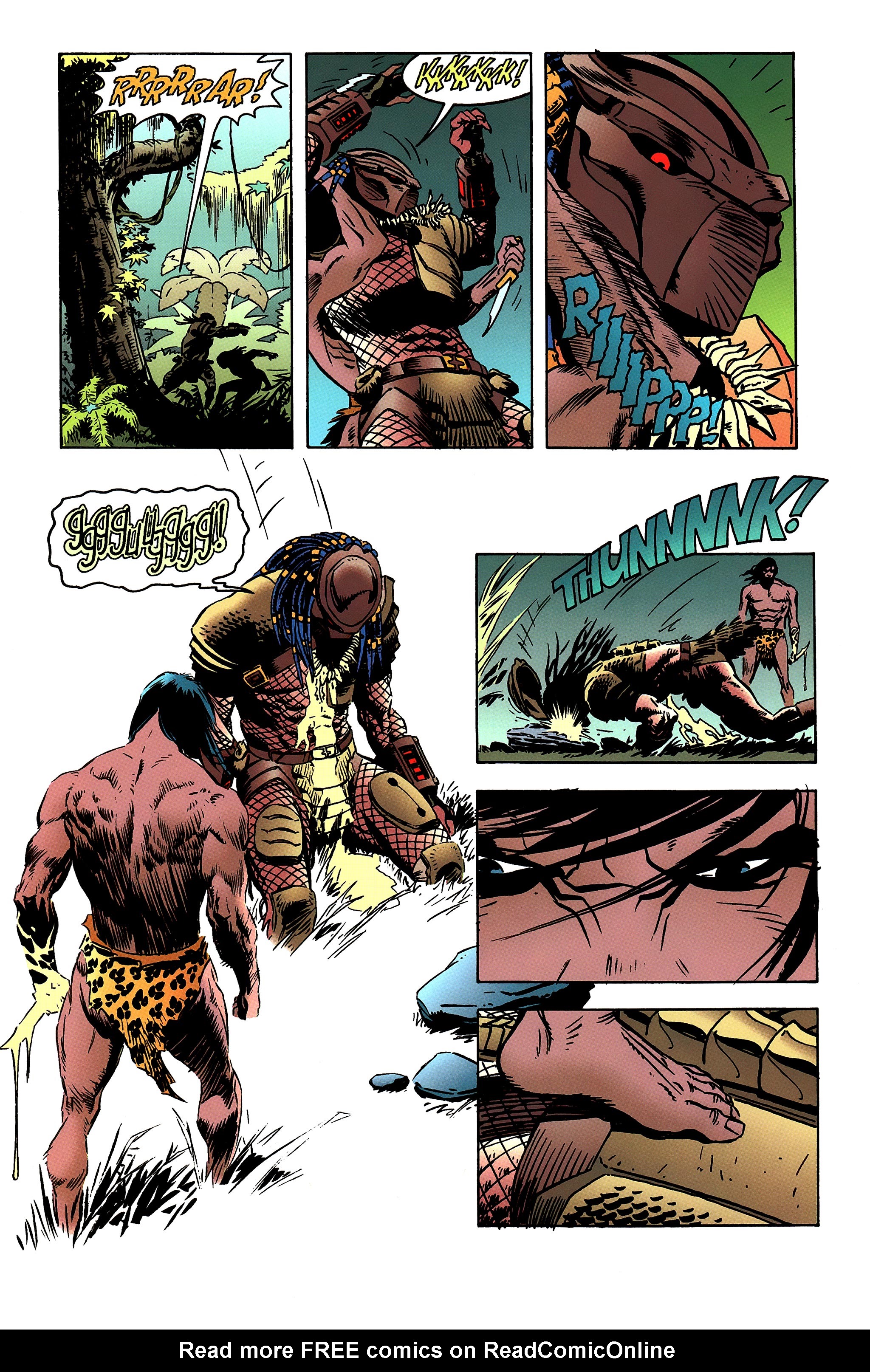 Read online Tarzan vs. Predator at the Earth's Core comic -  Issue #2 - 14