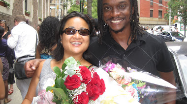 Shirley and Everton at Satellite Academy HS Graduation 2010