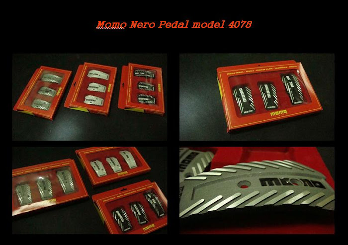 Momo Nero Pedal = RM50