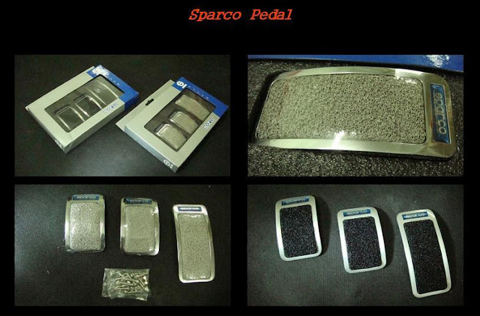 Sparco manual pedal RM50