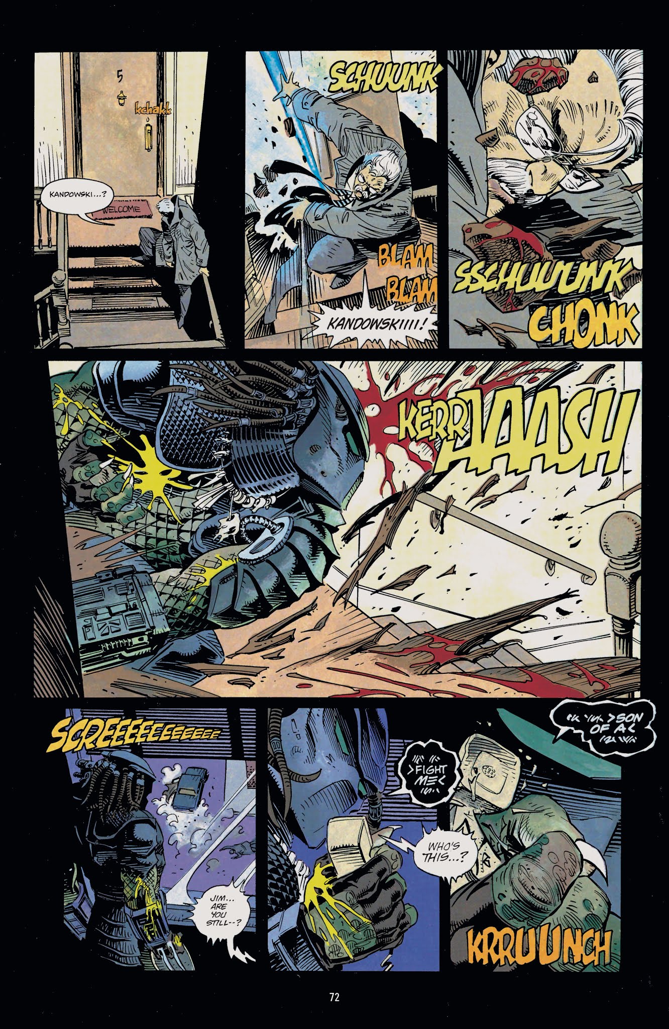 Read online DC Comics/Dark Horse Comics: Batman vs. Predator comic -  Issue # TPB (Part 1) - 69