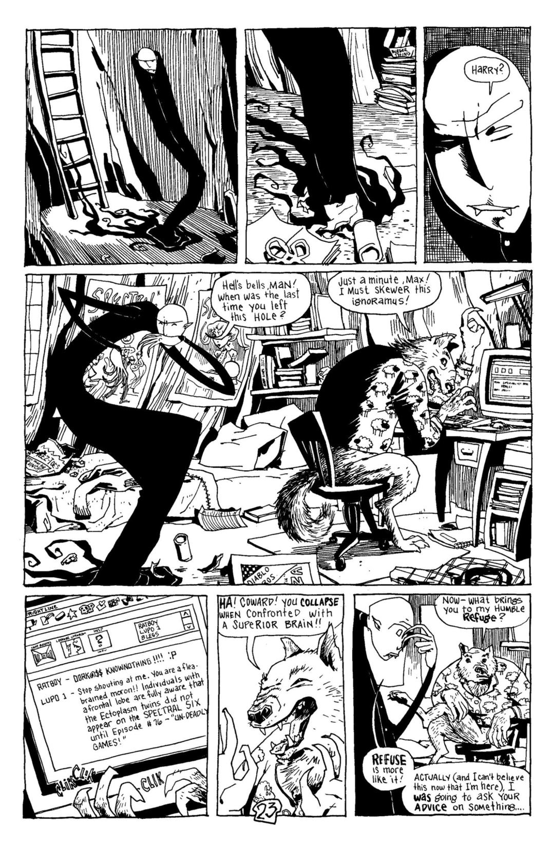 Read online Scary Godmother Comic Book Stories comic -  Issue # TPB - 24