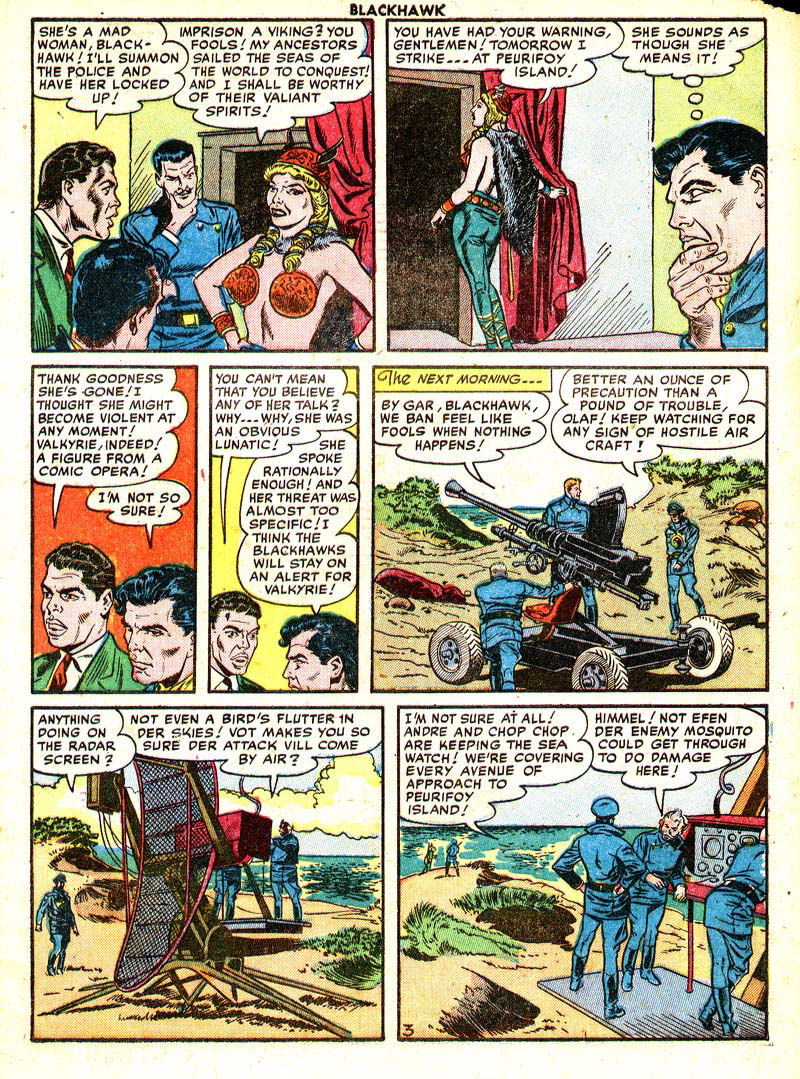 Read online Blackhawk (1957) comic -  Issue #49 - 5