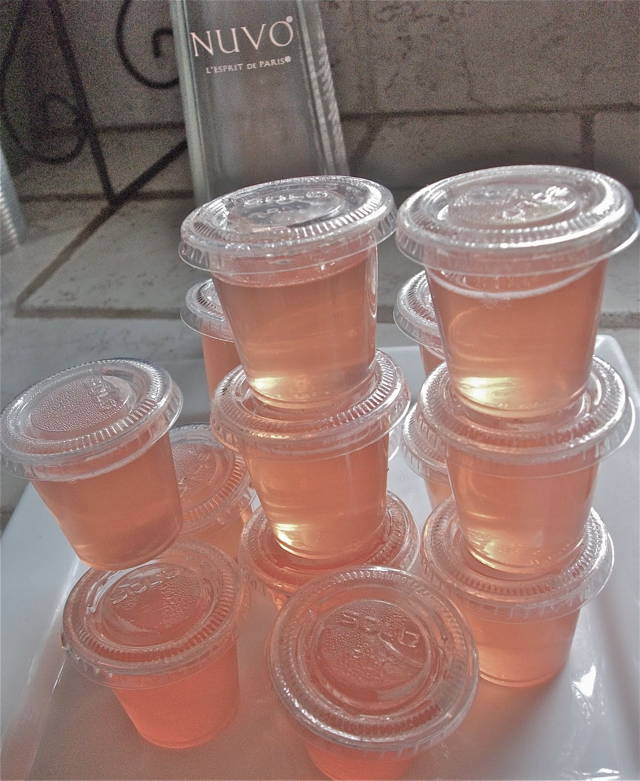 Nuvo Jello Shots Recipe: Pink Jello Shots