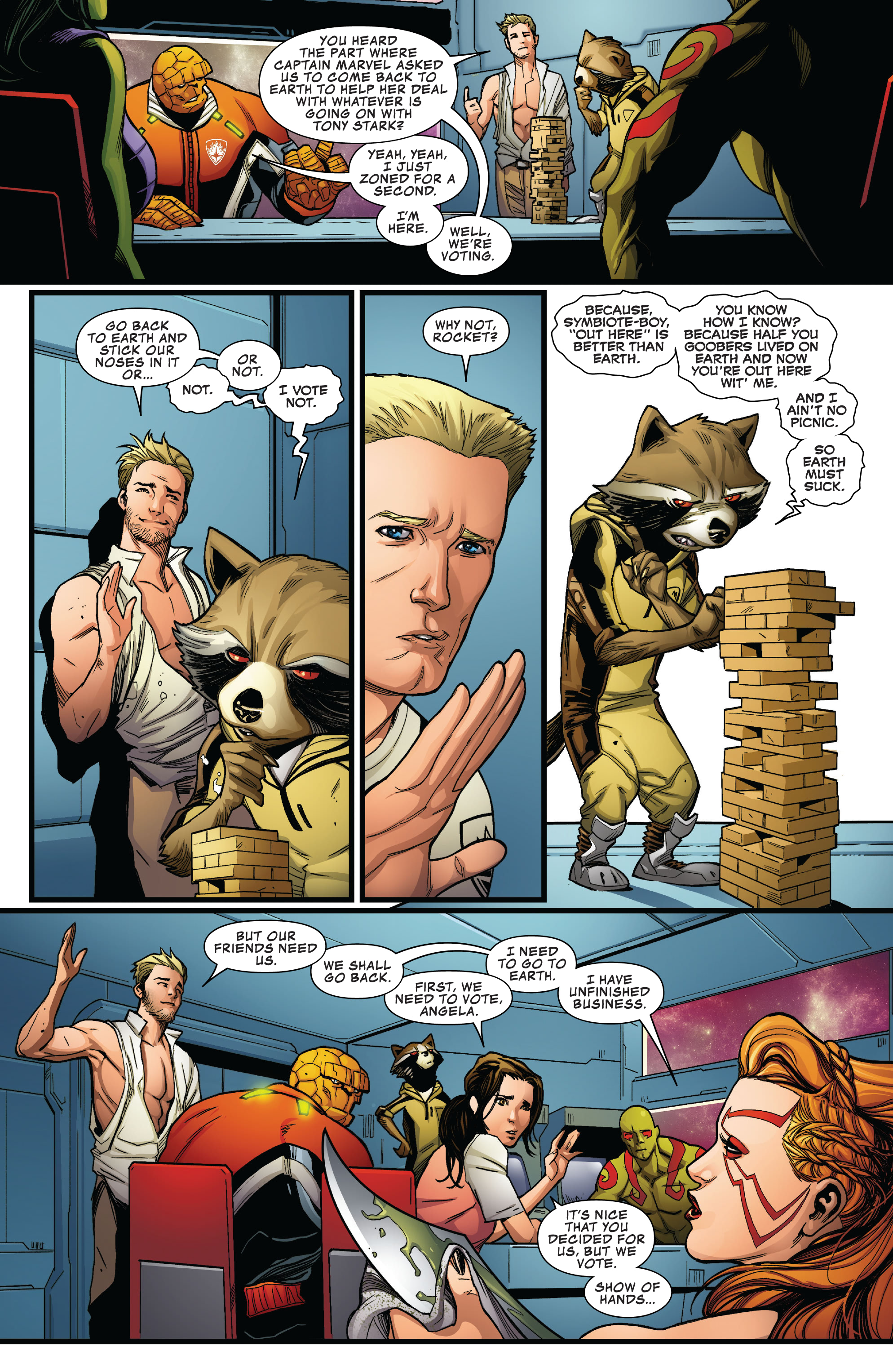 Read online Guardians Of The Galaxy by Brian Michael Bendis comic -  Issue # TPB 5 (Part 1) - 21