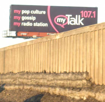 Another billboard for My Talk 107.1