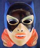 Vintage plastic Batgirl mask