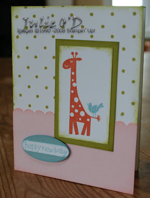 Happy New Baby card