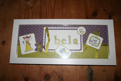 bela name frame