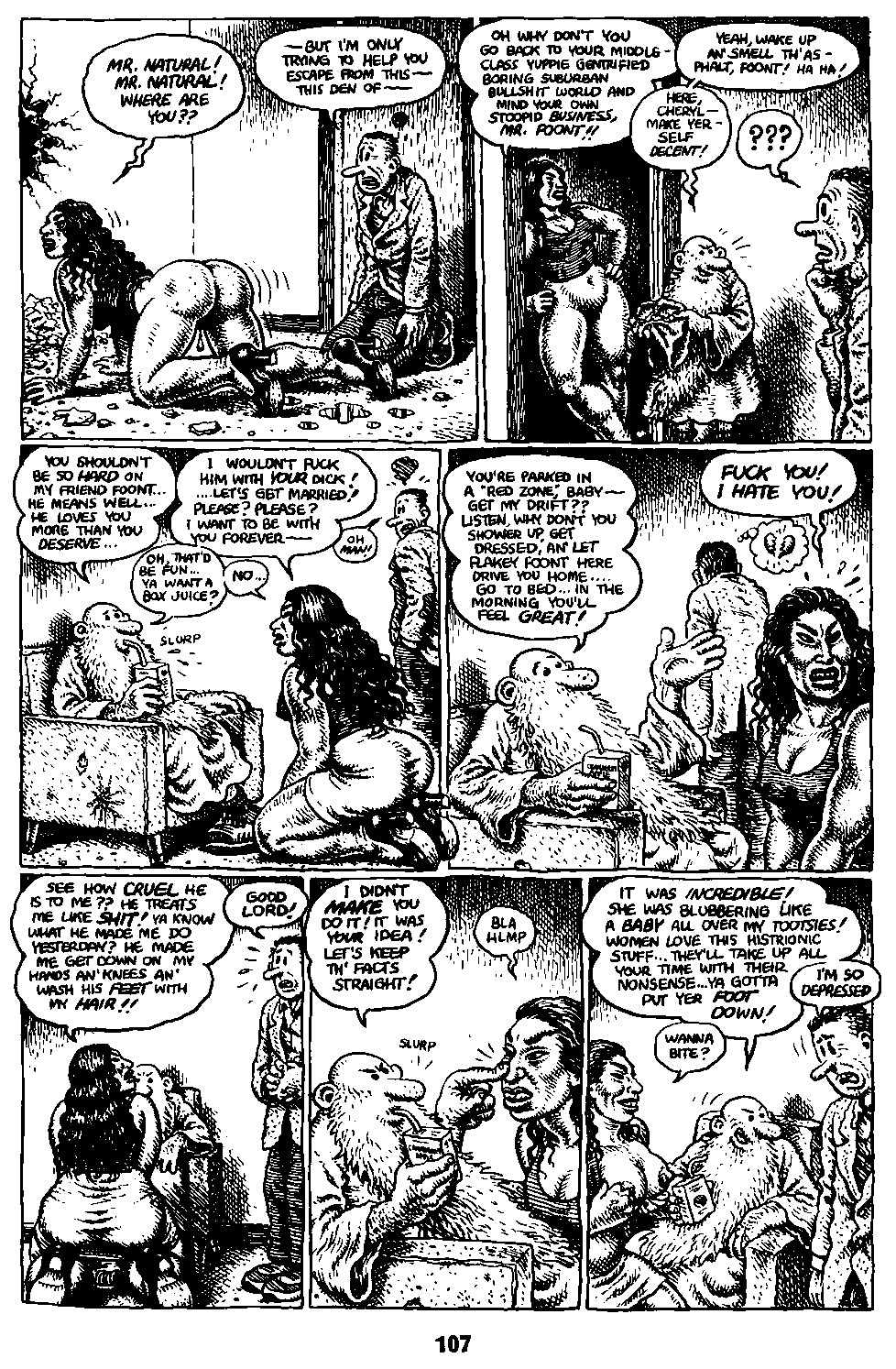 Read online Book of Mr. Natural comic -  Issue # TPB - 107
