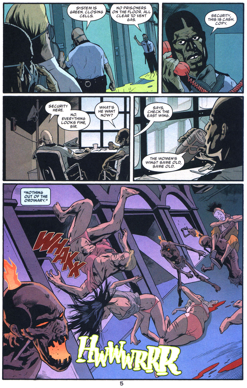 Read online Arkham Asylum: Living Hell comic -  Issue #5 - 7