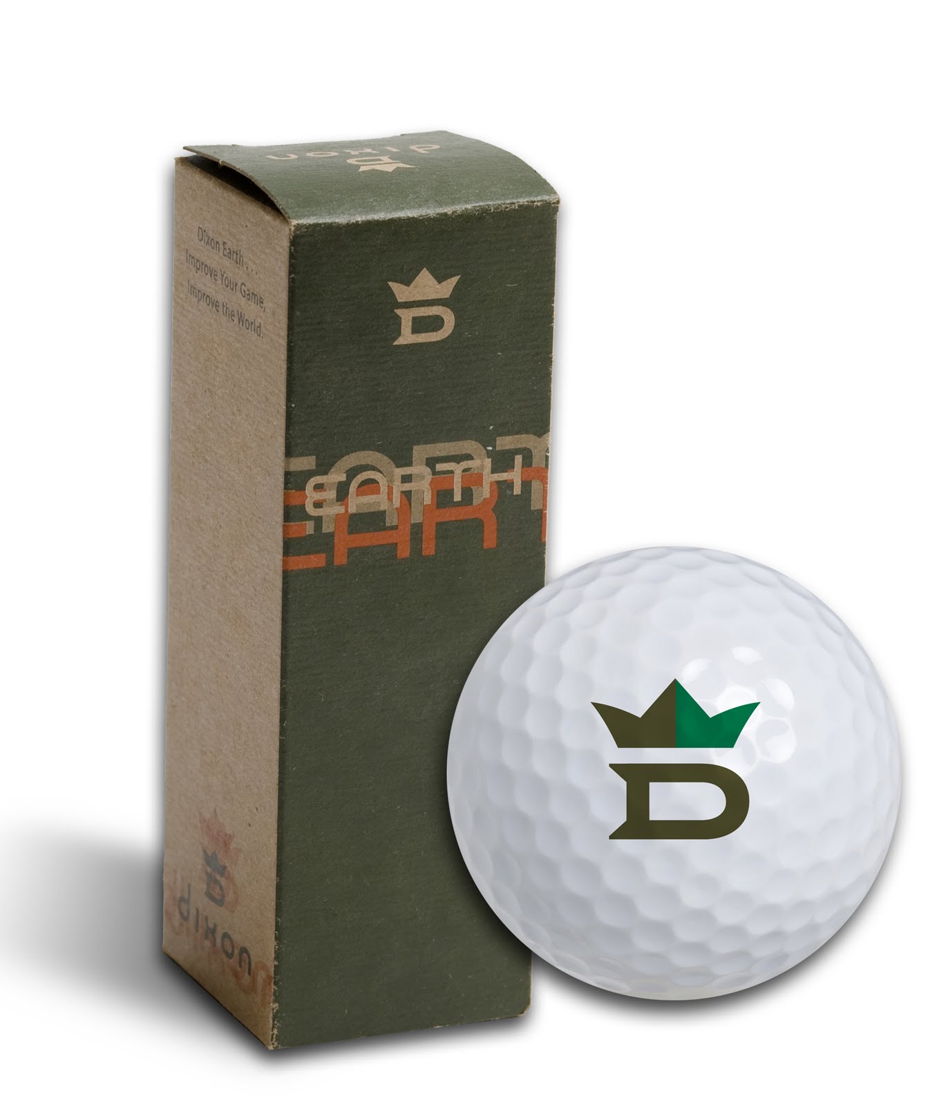 EnviroBottles Dixon Golf Balls & Bio degradable golf tees