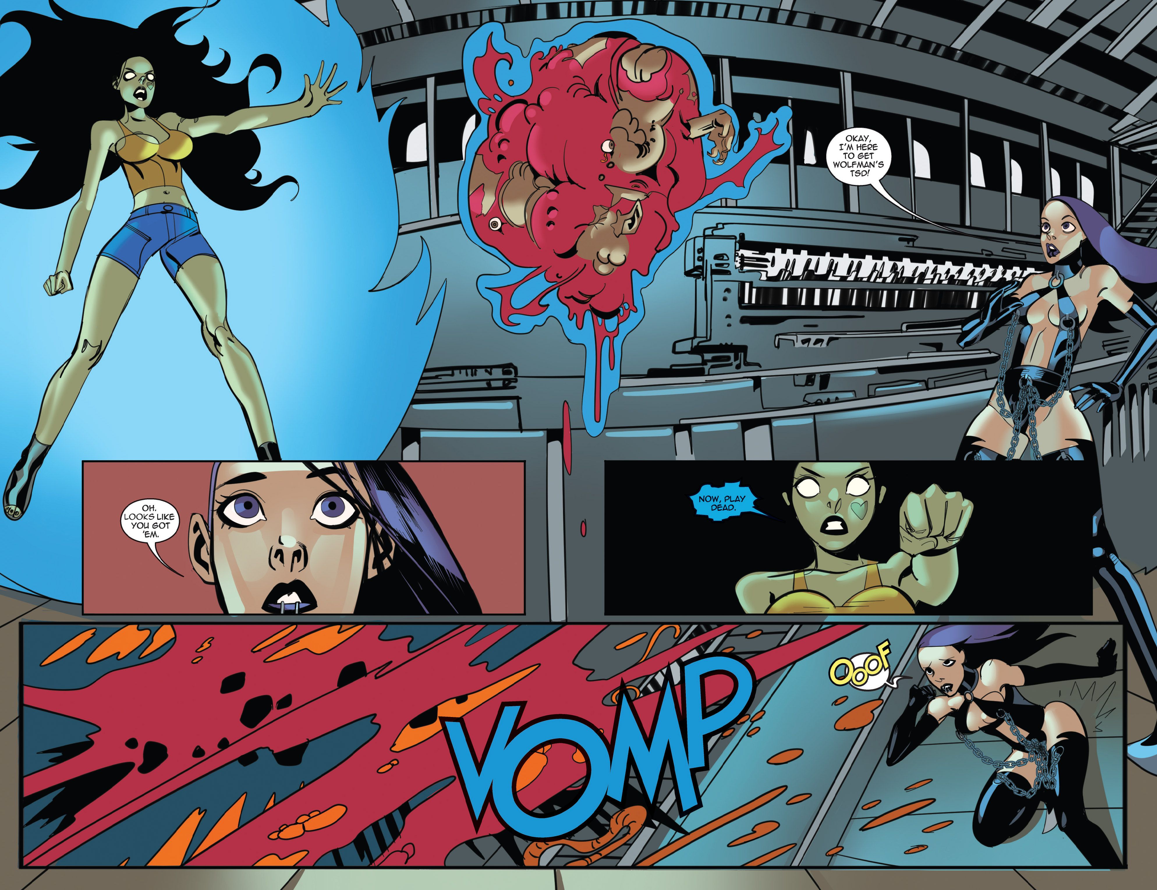 Read online Zombie Tramp (2014) comic -  Issue #32 - 12