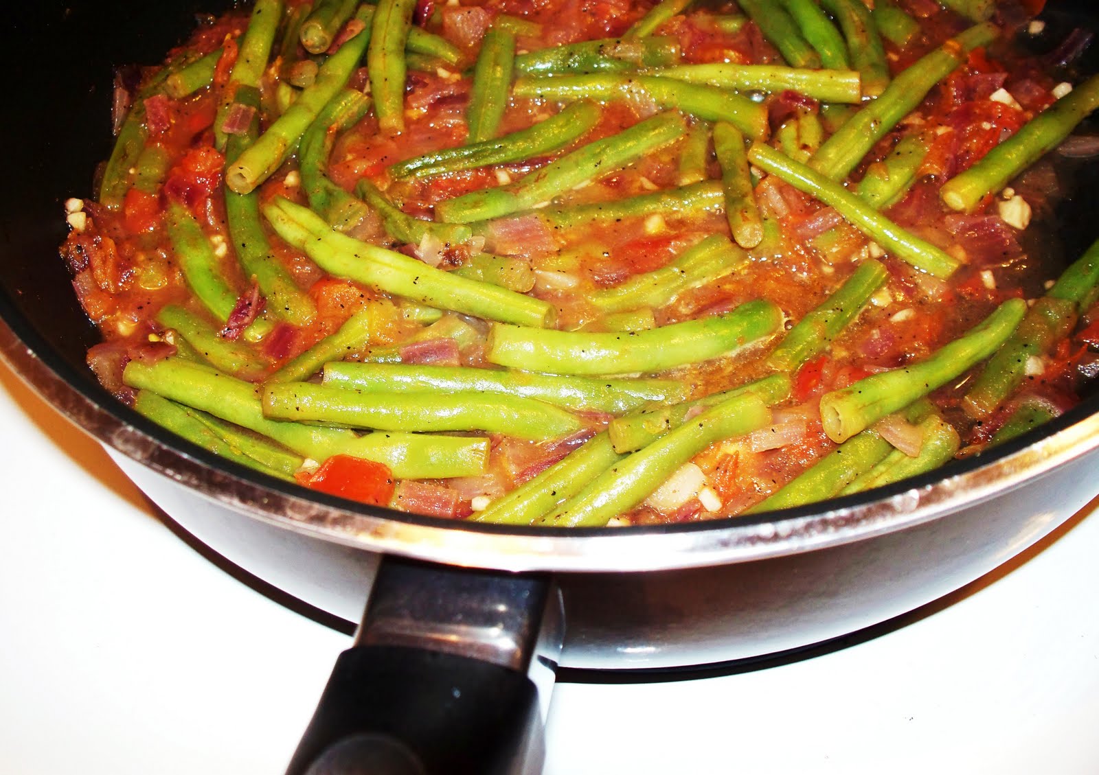 Diary of a Smart Black Woman Turkish Style Green Beans Recipe