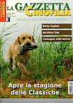Tabo in copertina sulla Gazzetta della Cinofilia mese di luglio 2009