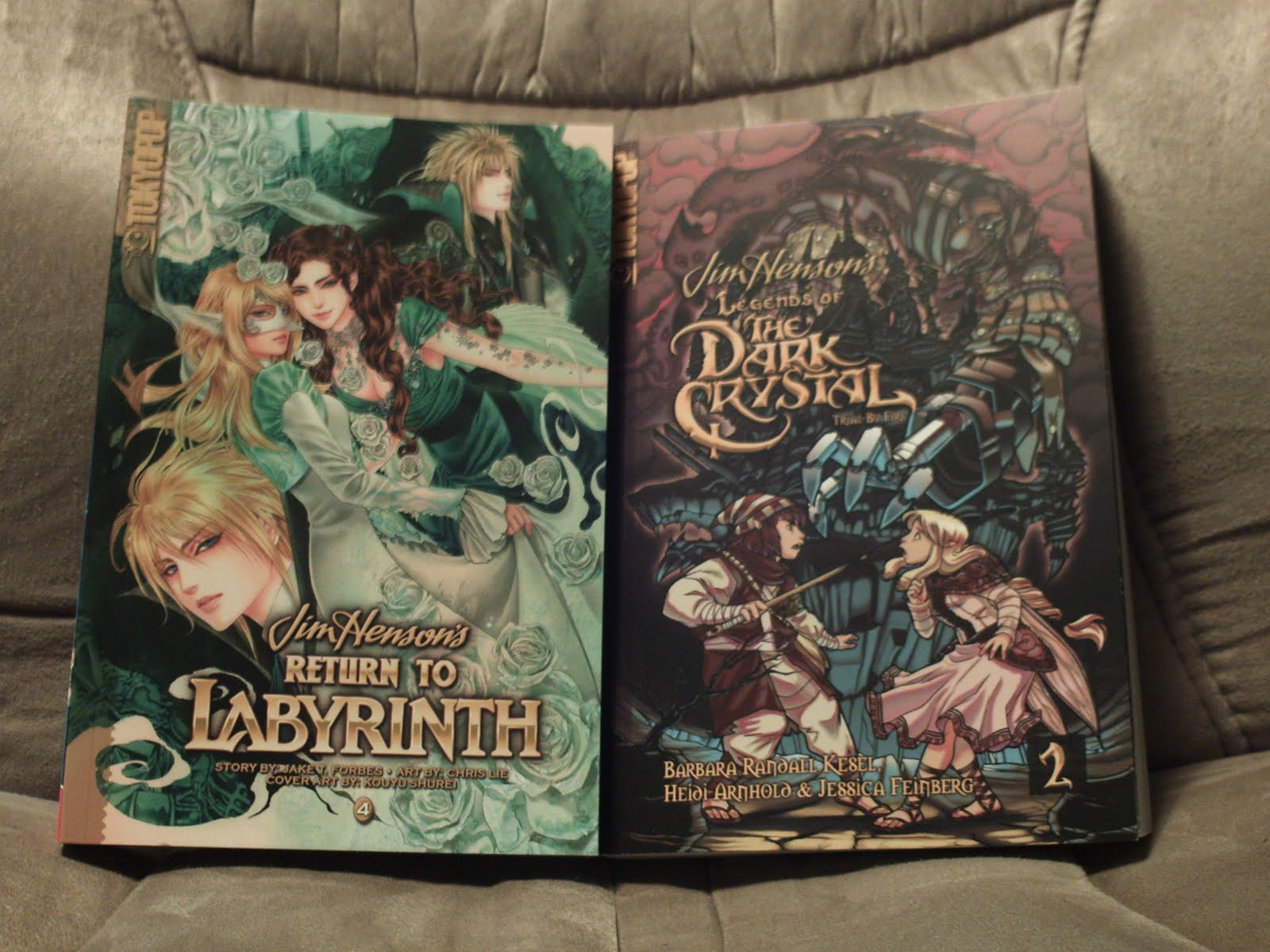 Ziroc's Anime Blog Labyrinth and Dark Crystal Manga