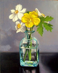 flowers spring painting oil paintings tutorial underpainting demonstration vase glass techniques jim flower tutorials serrett water landscape piece studio wood
