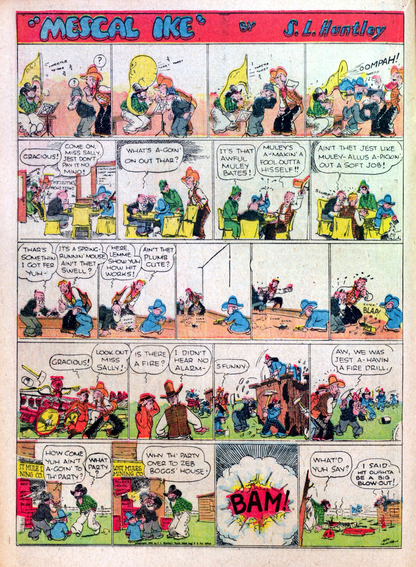 Read online Famous Funnies comic -  Issue #27 - 30