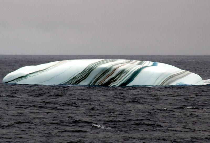 images of icebergs. Striped Icebergs