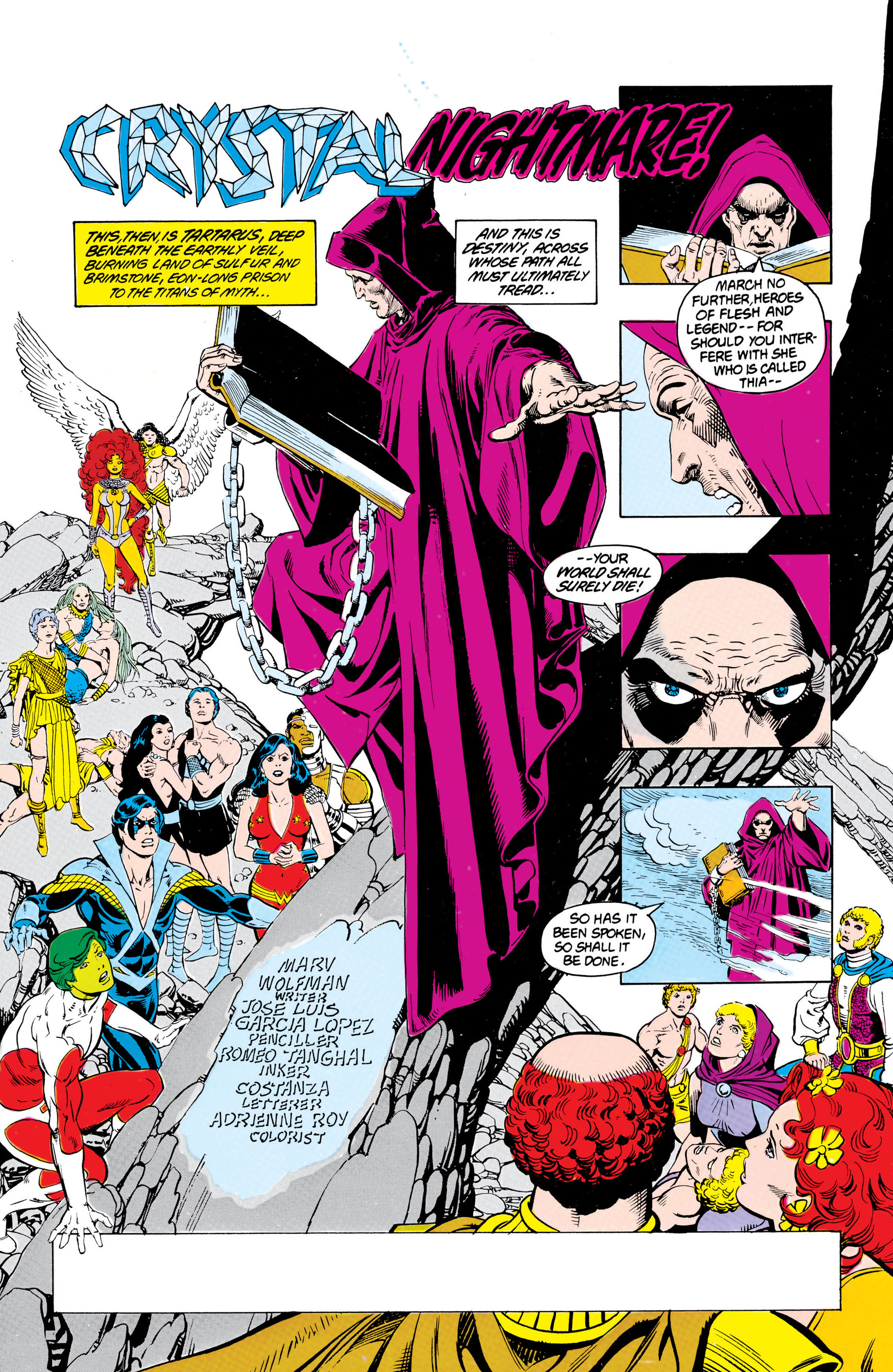 Read online The New Teen Titans (1984) comic -  Issue #9 - 2