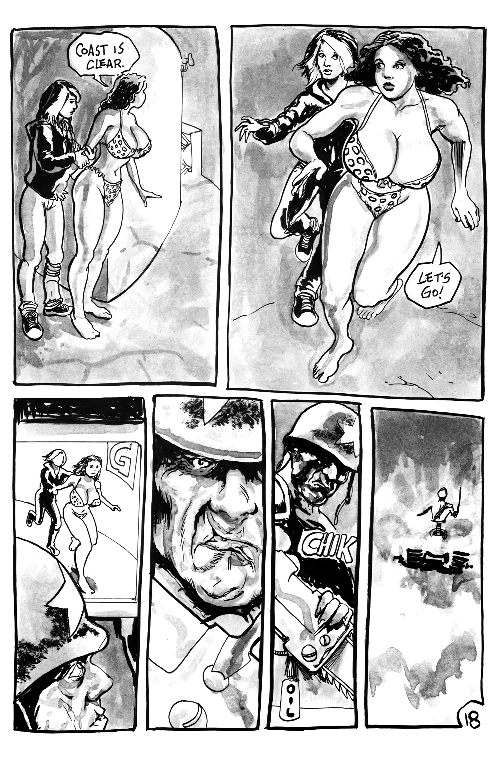 Read online Cavewoman: Labyrinth comic -  Issue # Full - 20