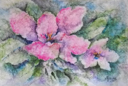 paper rice watercolor fancy spring masa march