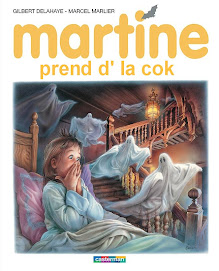 Martine prend d'la cok
