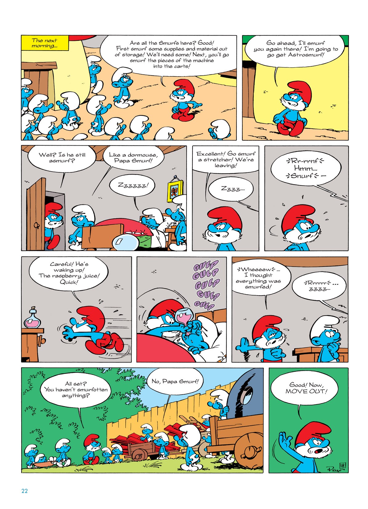 Read online The Smurfs comic -  Issue #7 - 22