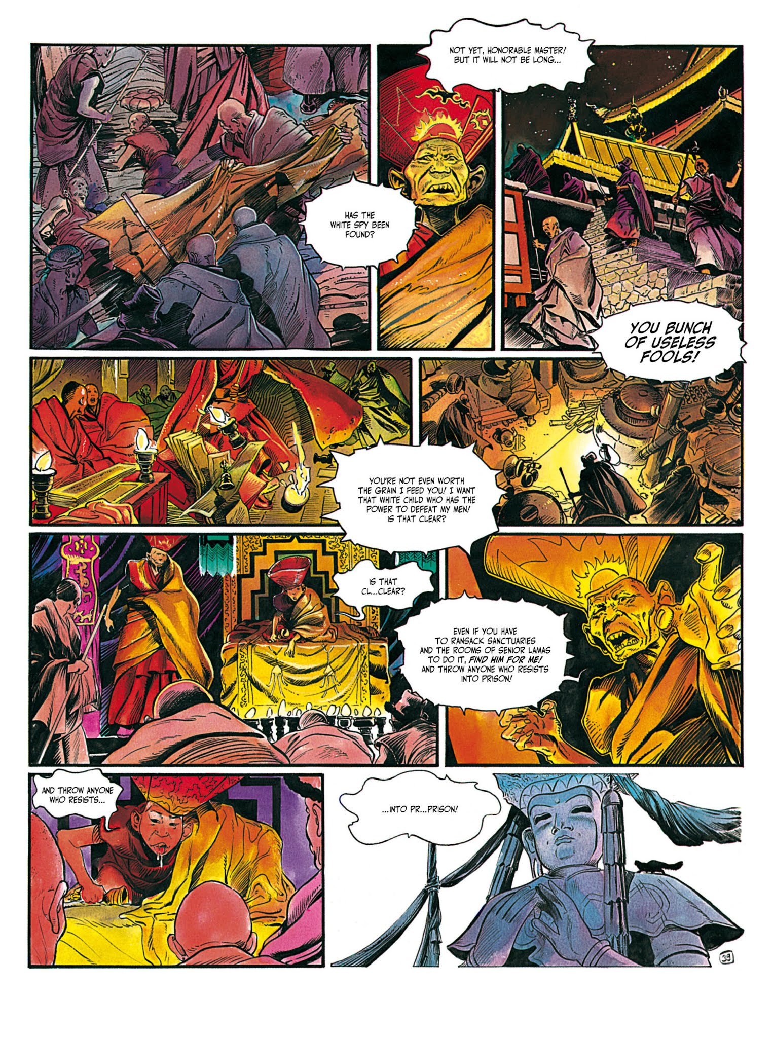 Read online The White Lama comic -  Issue #3 - 43