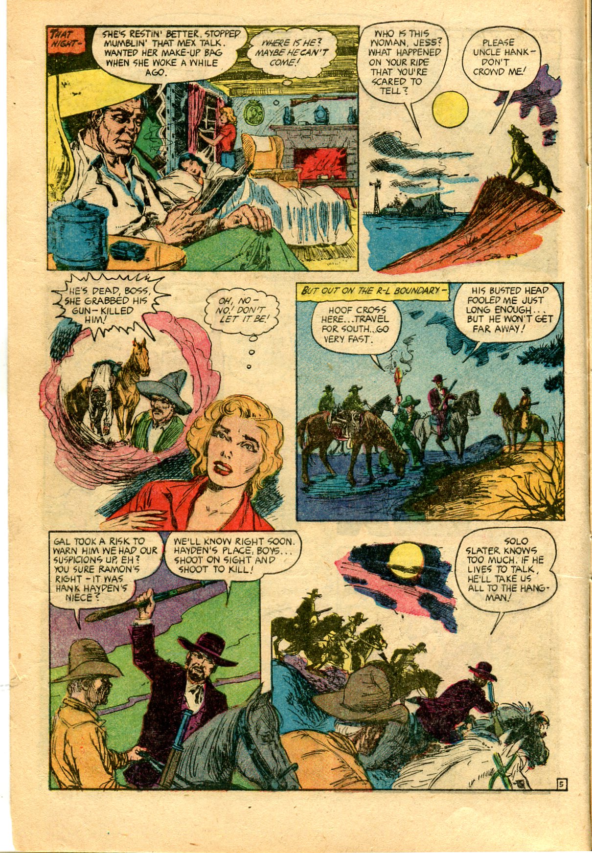 Read online Cowgirl Romances (1950) comic -  Issue #12 - 8