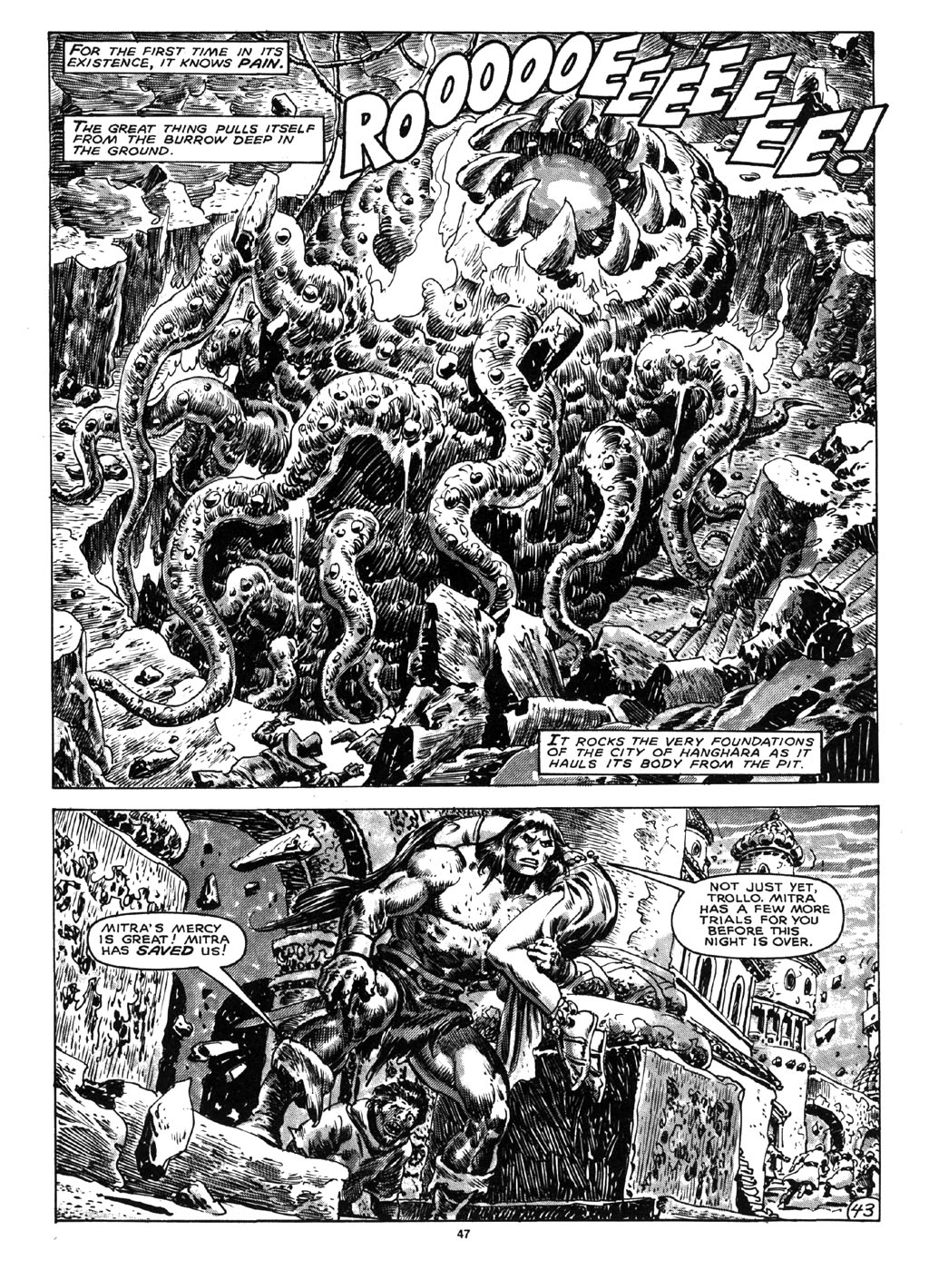 The Savage Sword Of Conan issue 164 - Page 45