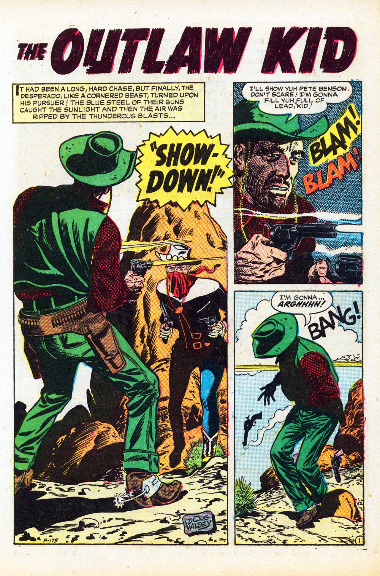 Read online The Outlaw Kid (1954) comic -  Issue #3 - 27