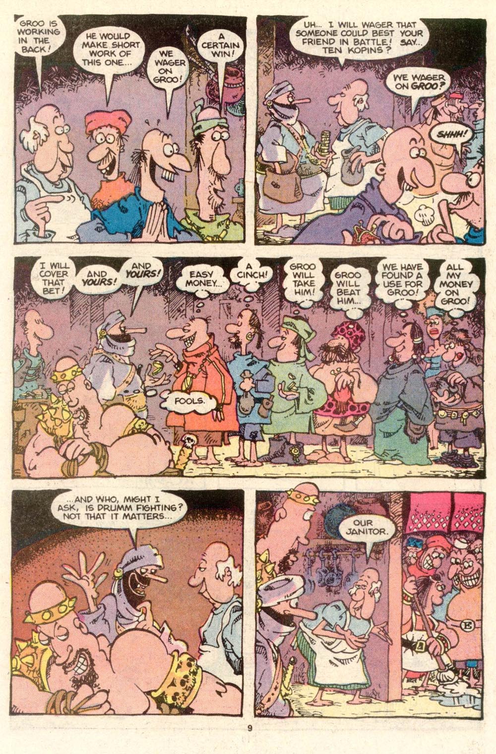Read online Sergio Aragonés Groo the Wanderer comic -  Issue #23 - 10