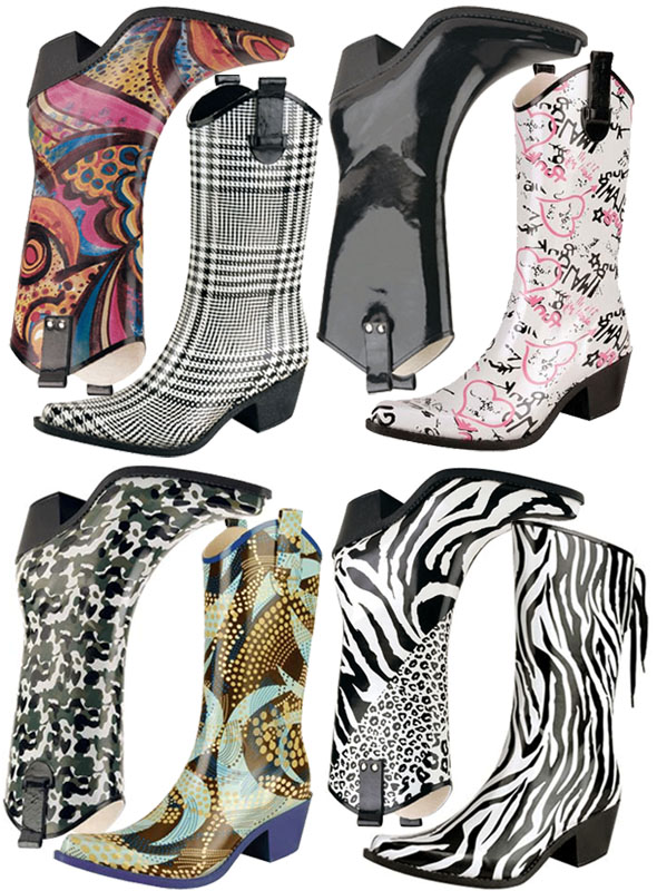 womens western rain boots
