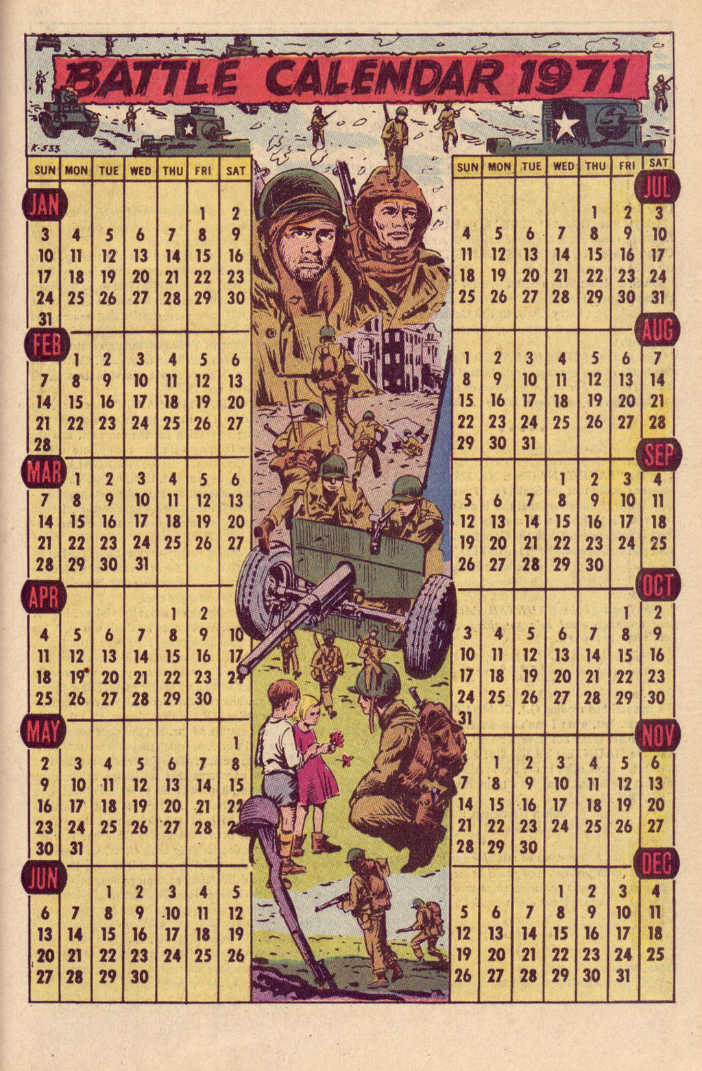 Read online G.I. Combat (1952) comic -  Issue #146 - 19