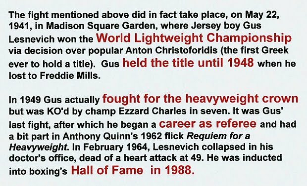 Gus Lesnevich: The back story...