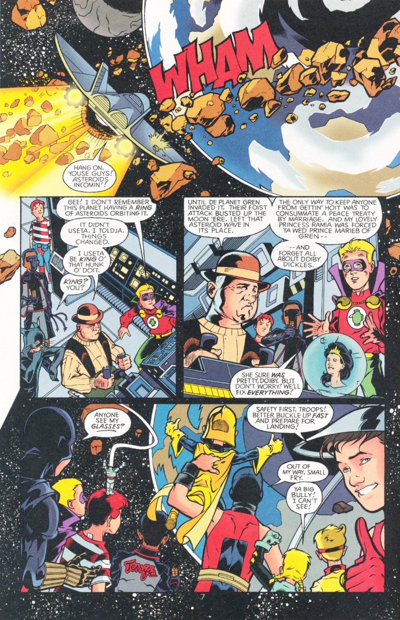 Read online Sins of Youth comic -  Issue # Starwoman & The JSA Jr. - 13