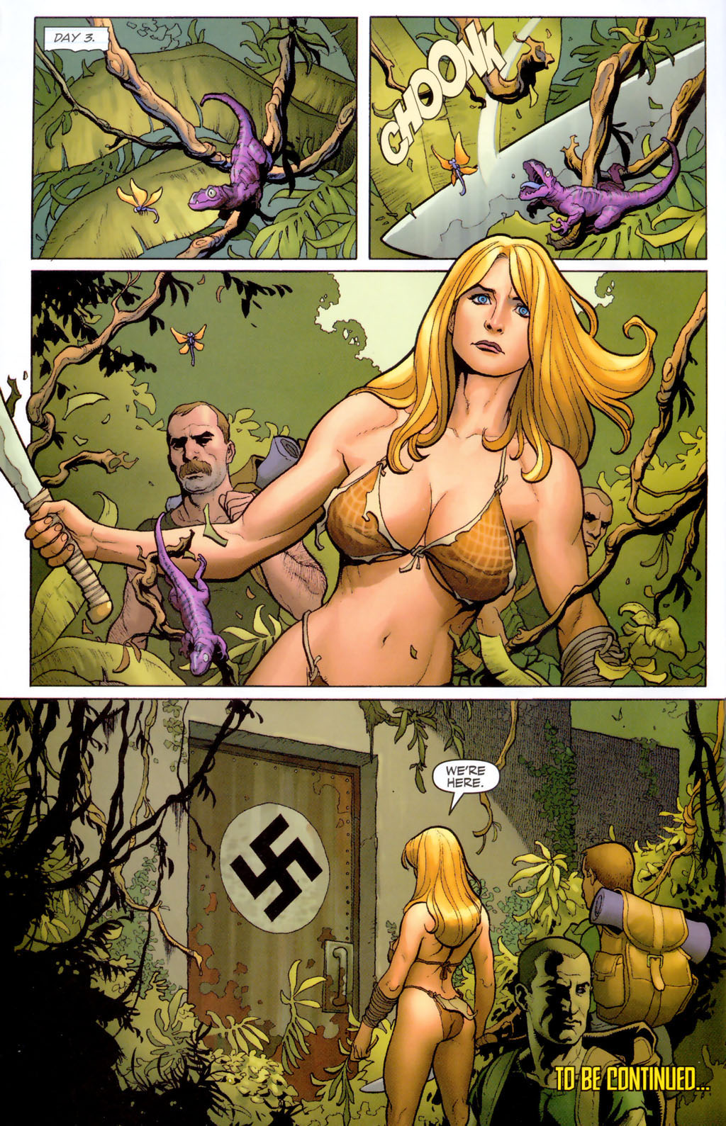 Read online Shanna, the She-Devil (2005) comic -  Issue #3 - 23