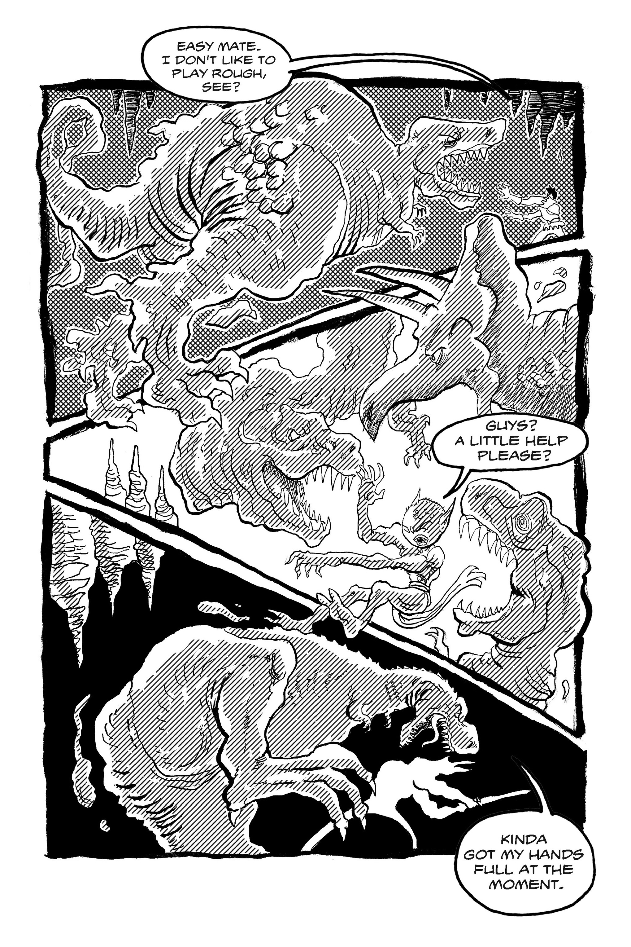 Read online Broadsword, P.I. comic -  Issue #2 - 19