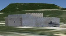 Castillo de Petrer en 3 D