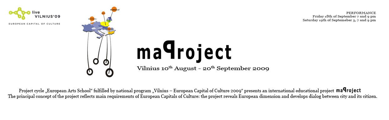 maProject Vilnius 2009