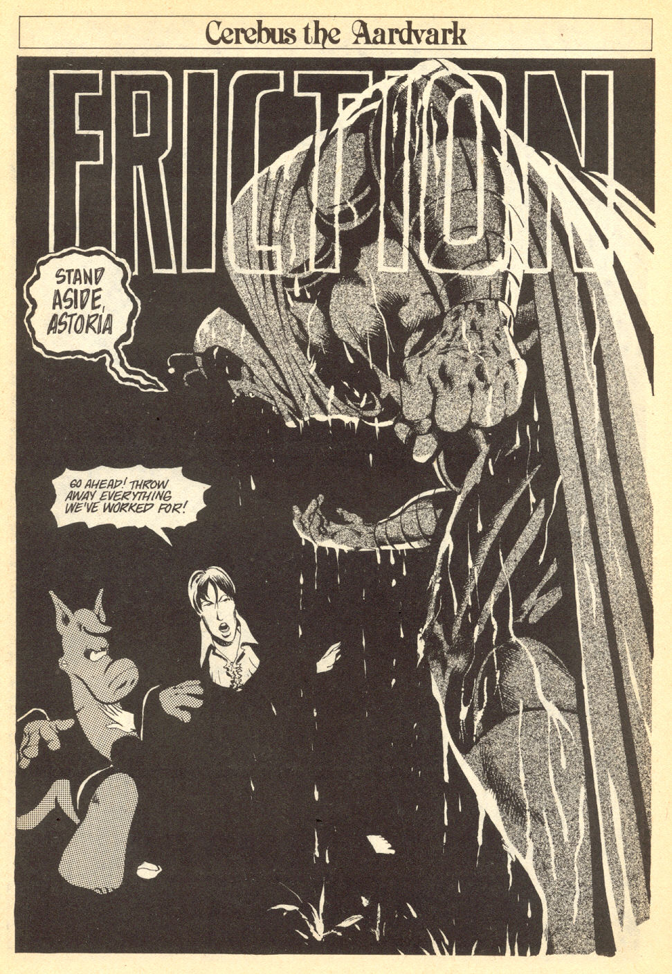 Cerebus Issue #33 #33 - English 4 Cerebus Issue #33 #33 - English 4