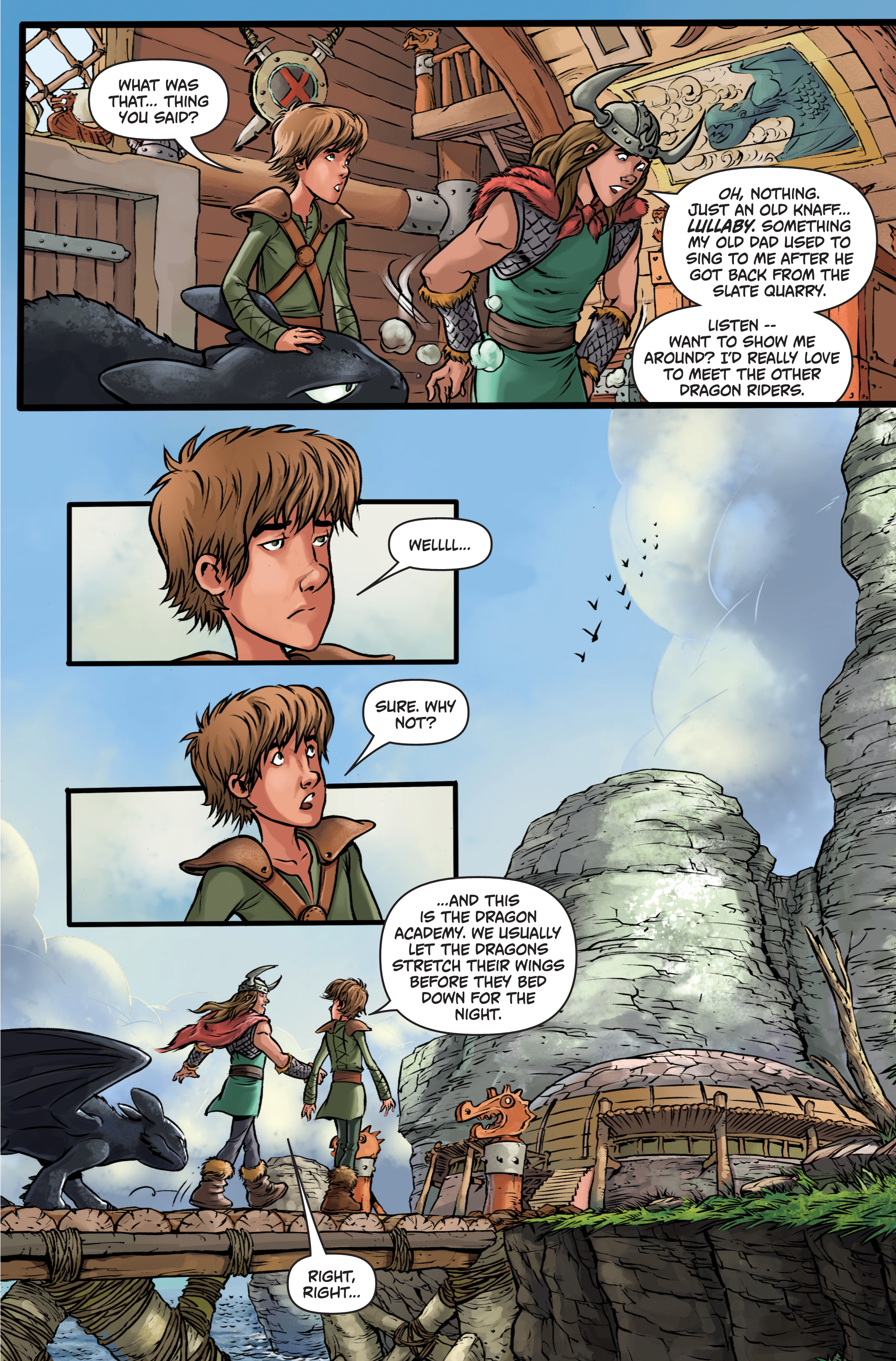 Read online DreamWorks Dragons: Riders of Berk comic -  Issue # _TPB - 71