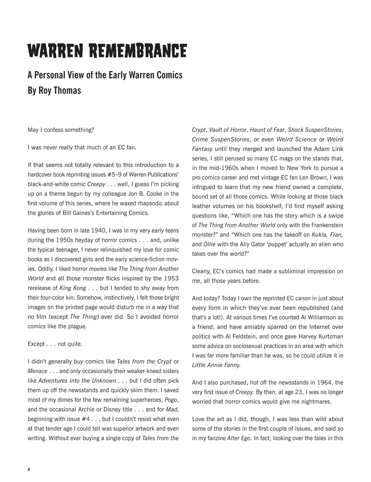 Read online Creepy Archives comic -  Issue # TPB 2 (Part 1) - 5