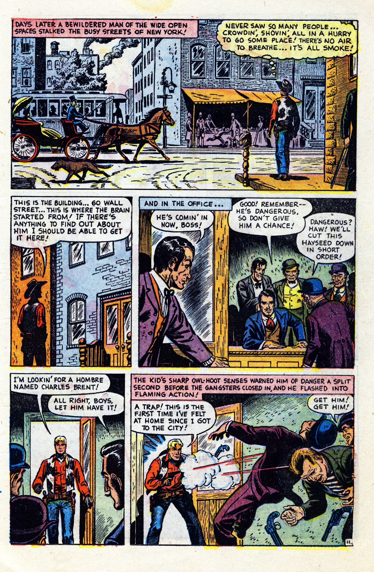Read online Kid Colt Outlaw comic -  Issue #7 - 13