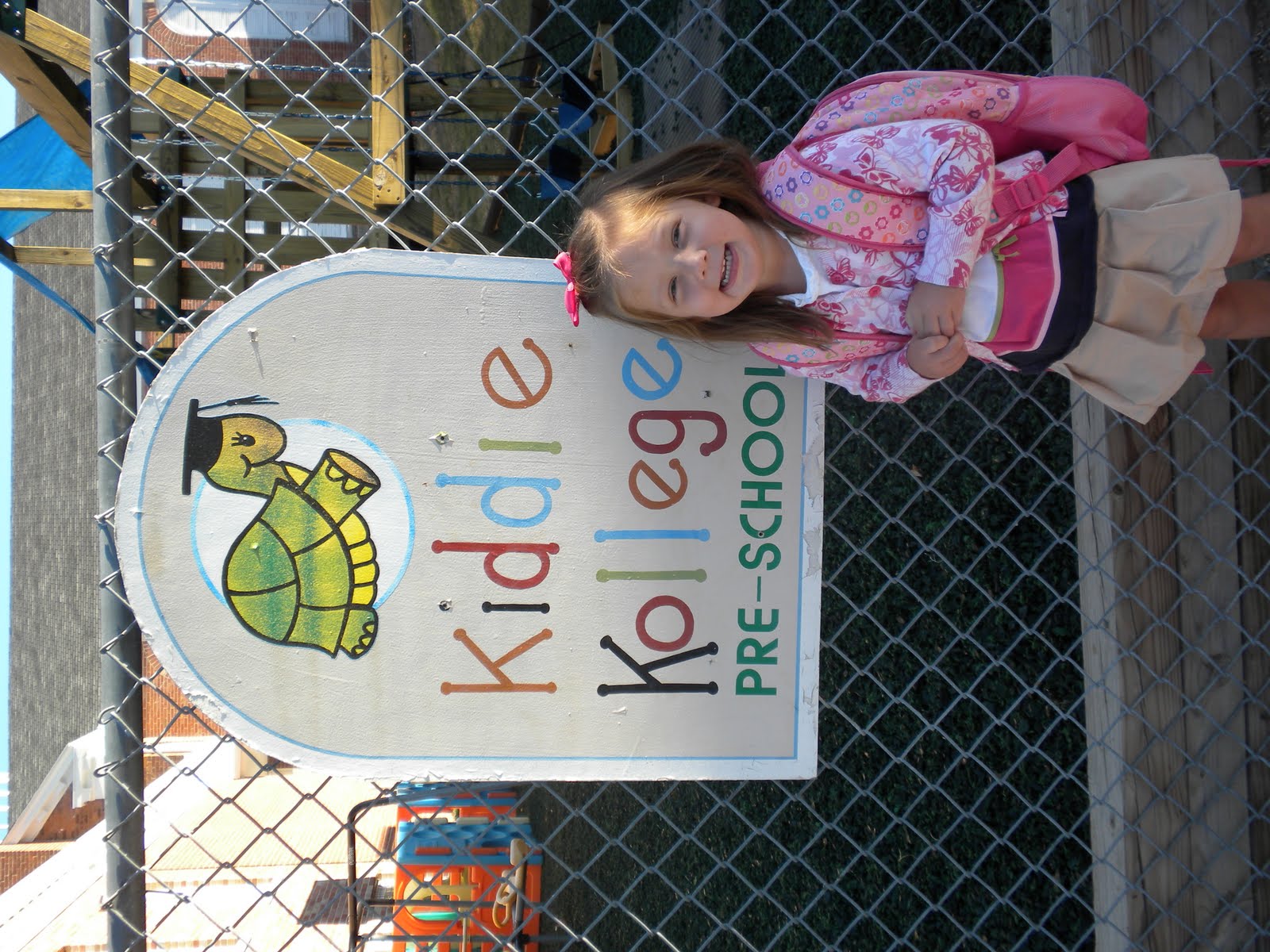 The Briscoe Family First Day of PreSchool! Kiddie Kollege