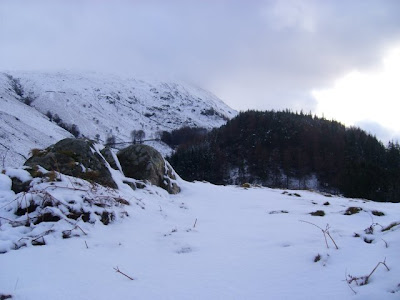 looking towards Helvellyn from near Thirlmere