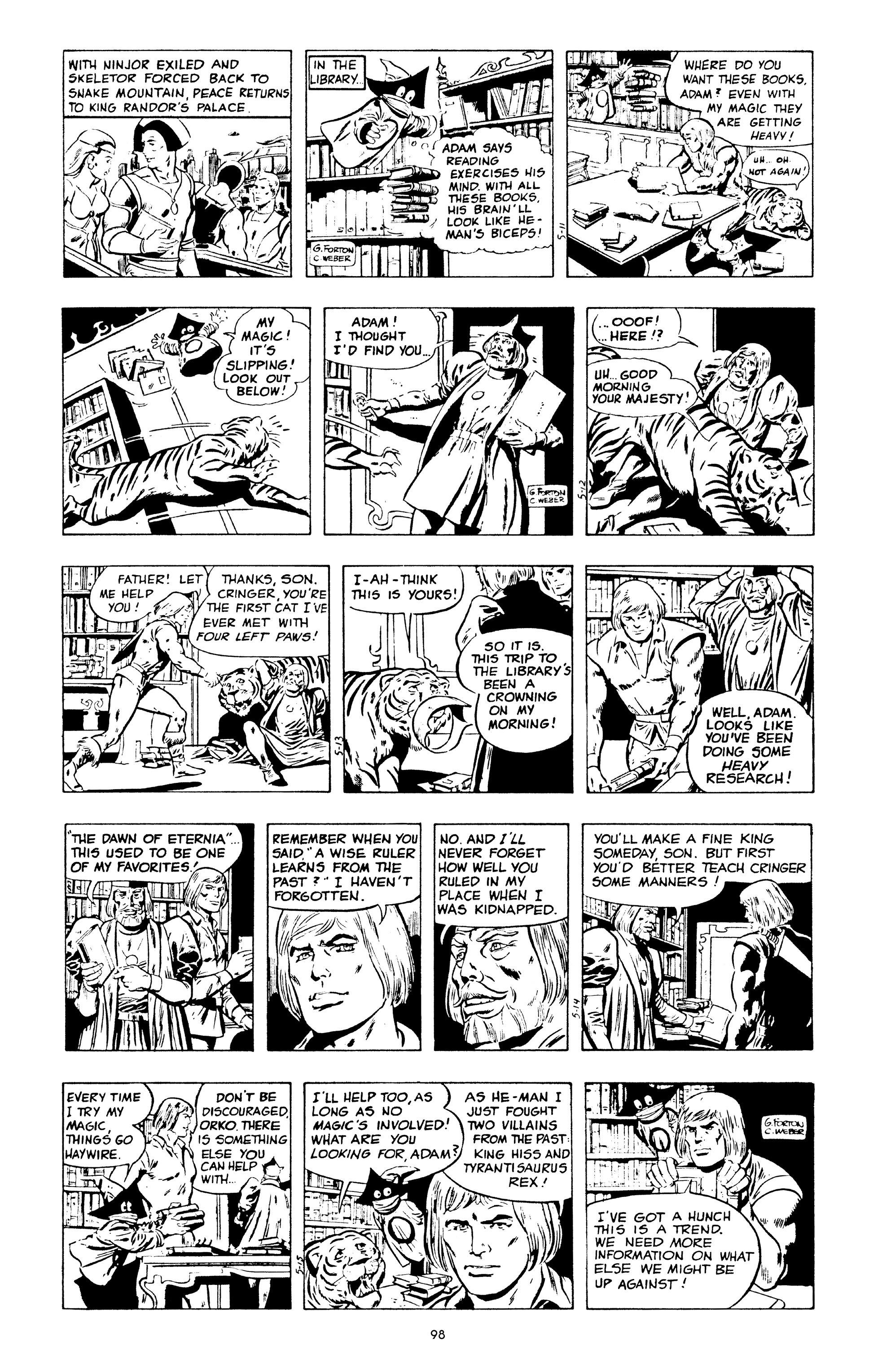 Read online He-Man and the Masters of the Universe: The Newspaper Comic Strips comic -  Issue # TPB (Part 1) - 98