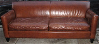 Crate Barrel Brown Leather Sofa, Crate And Barrel Leather Sofas